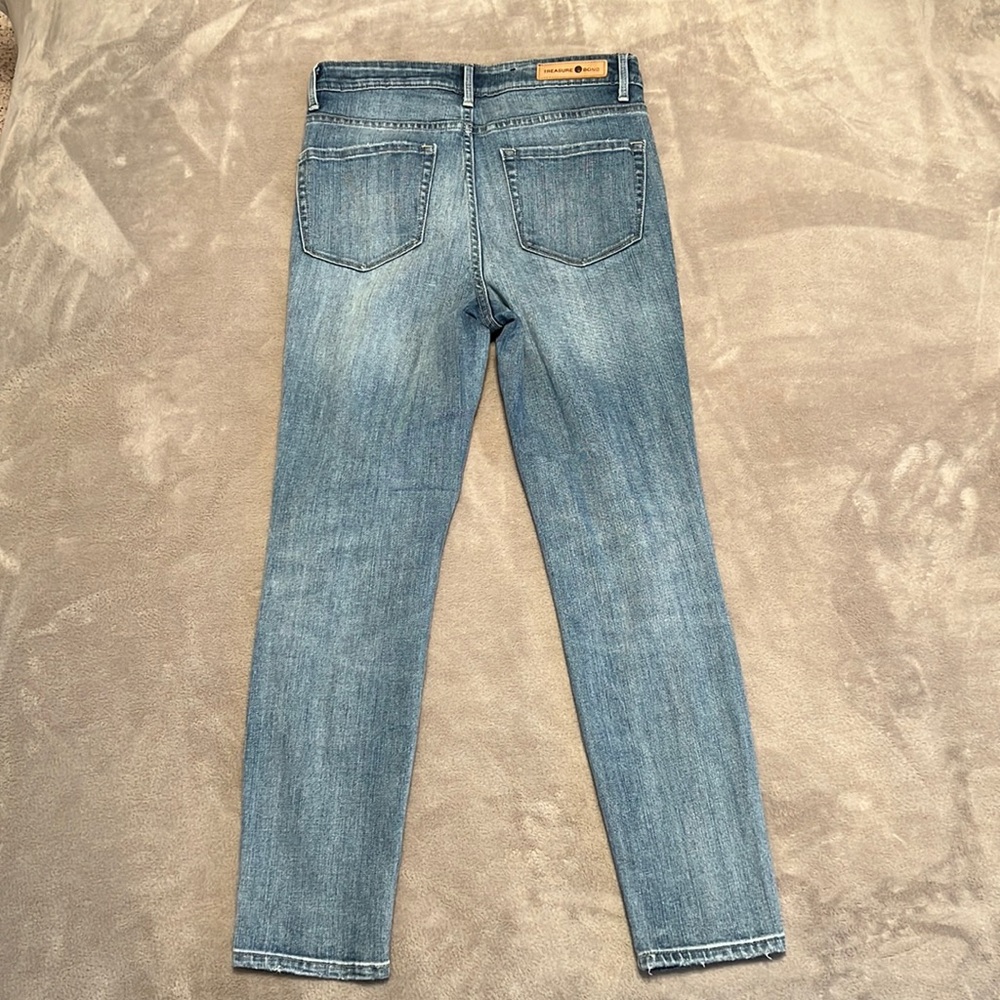 Treasure & Bond Charity Skinny High Rise Crop - Picture 7 of 14